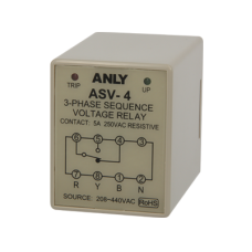 ANLY 3-PHASE SEQUENCE VOLTAGE RELAY ASV-4